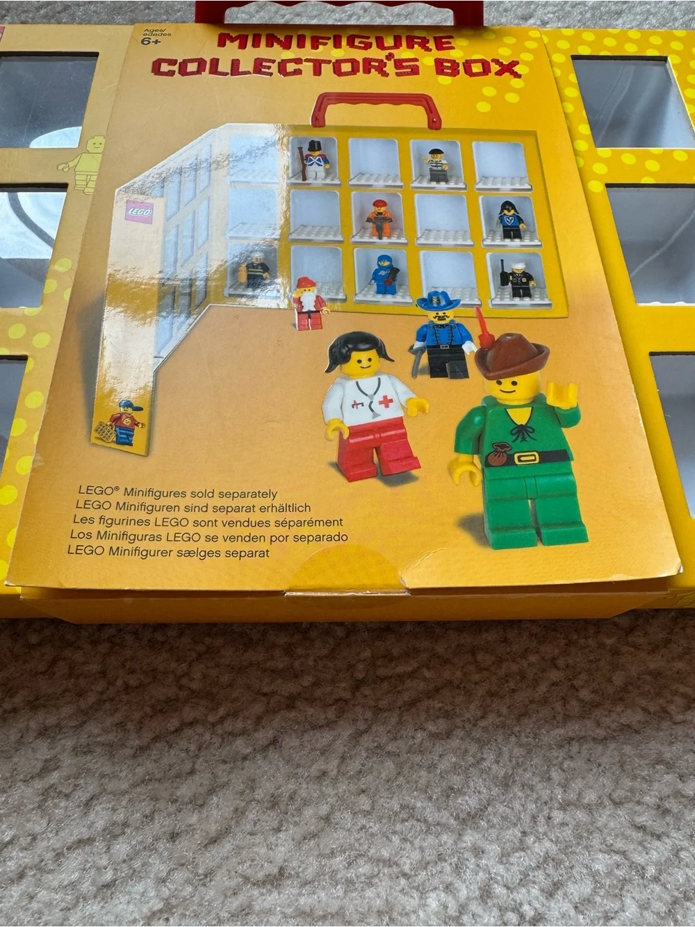 New Lego minifigure collector’s box